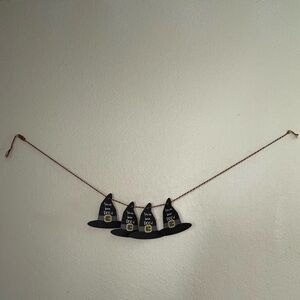 You’ve Been Boo’d Black Witch Hat Halloween Banner